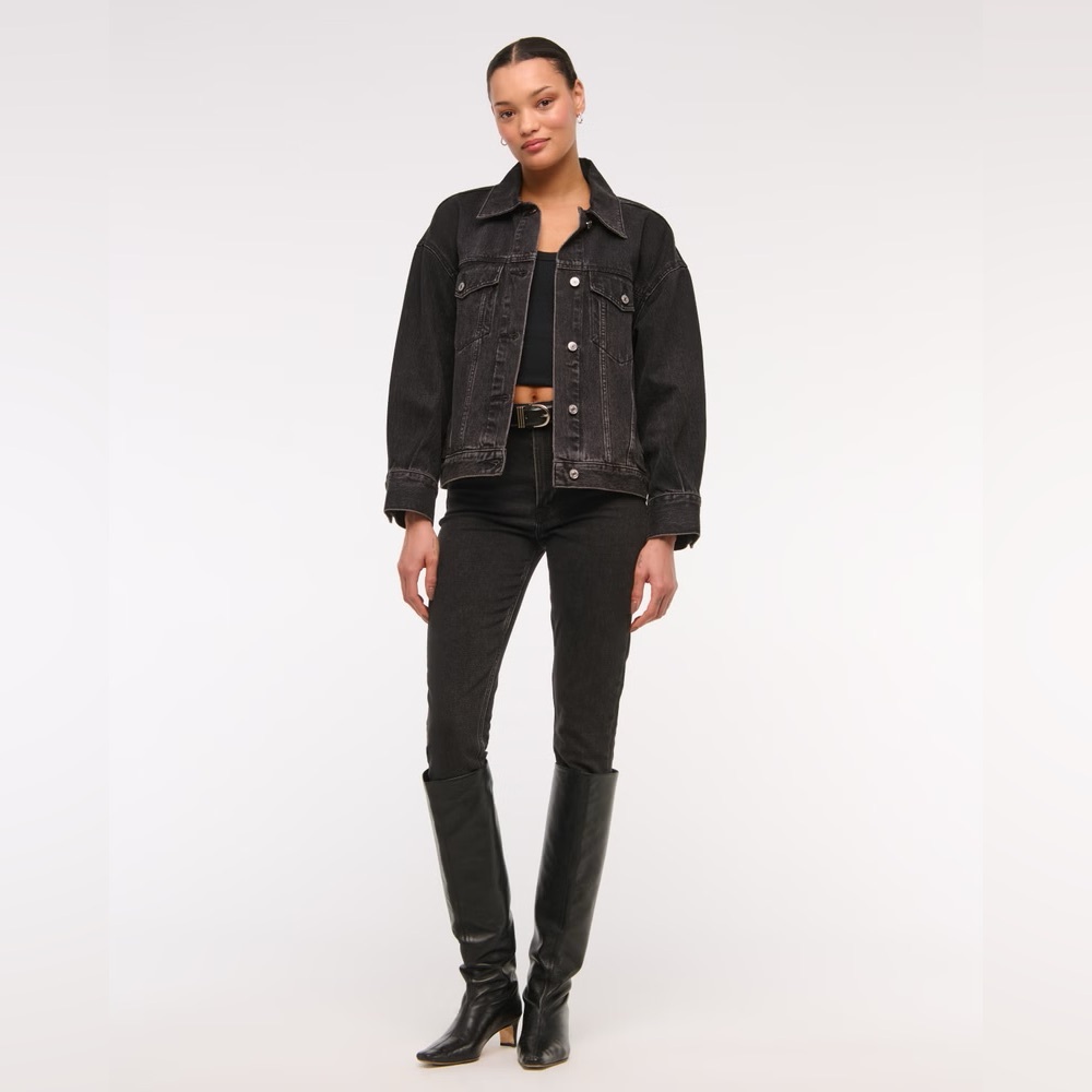 NWT Abercrombie & Fitch The Skinny High Rise Black size 26/2 and 28/6 regular